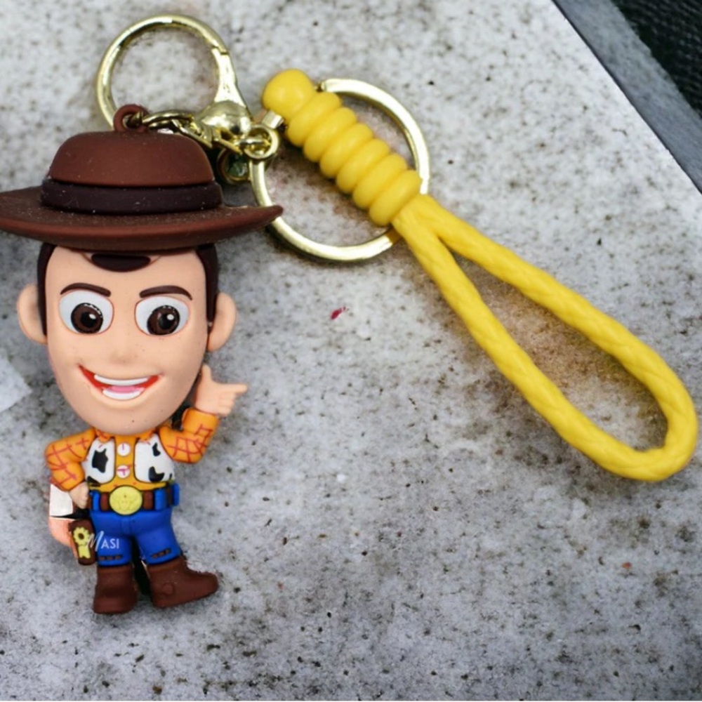 New Disney ToyStory Amine Style KeyChains Buzz & woody  Bundle. - Picture 5 of 14